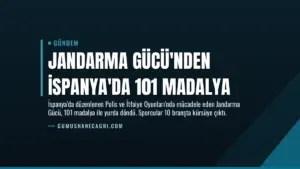 Jandarma Gücü'nden İspanya'da 101 Madalya