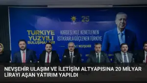 Nevşehir Ulaşım ve İletişim Altyapısına 20 Milyar Lirayı Aşan Yatırım Yapıldı
